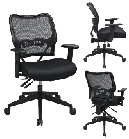 Picture of Office Star Mid Back Ergonomic Office Mesh Task Chair