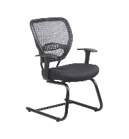 Picture of Office Star 5505 Guest Visitor Side Mesh Chair, Sled Base
