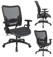 Picture of Office Star 6216 Mid Back Manger Mesh Office Chair, Gunmetal Finish