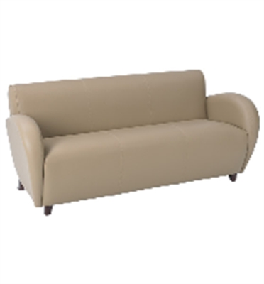 Picture of Office Star Eleganza SL2433, SL2473 Reception Lounge Lobby Three Seat Sofa