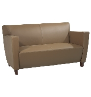 Picture of Office Star SL8472, SL8872 Reception Lounge Lobby Two Seat Loveseat Sofa