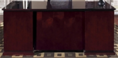 Picture of Office Star Mendocino MENTYP3, 30" x 66" Double Pedestal Veneer Office Desk