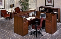 Picture of Office Star Napa NAPTYP19, L Shape Laminte Reception Desk Workstation