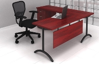 Picture of Office Star Pace PAC-TW13, 72" L Shape Laminte Modular Office Training Desk