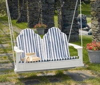 Picture of Seaside Adirondack Outdoor Two Seat Loveseat Swing