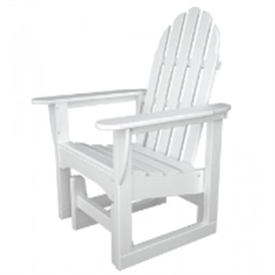 Picture of Polywood Adirondack ADSGL-1, Recycled Plastic Outdoor Glider Chair