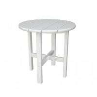 Picture of Polywood RST18, Recycled Plastic Outdoor Round 18" Side Table