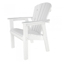 Picture of Polywood Seashell Adirondack SHD19, Recycled Plastic Outdoor Dining Chair