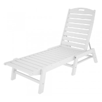 Picture of Polywood Nautical NAC2280, Recycled Plastic Outdoor Stack Chaise Lounge