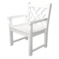 Picture of Polywood Chippendale CDB24, Recycled Plastic Outdoor Arm Chair