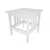 Picture of Polywood Deep Seat Mission MS2224, Outdoor Recycled Plastic 22" x 24" Side Table