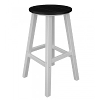 Picture of Polywood Contempo BAR130, Recycled Plastic Outdoor Bar Stool