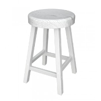 Picture of Polywood Sierra BAR2124, Recycled Plastic Outdoor Counter Swivel Bar Stool, Faux Wood