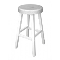 Picture of Polywood Sierra BAR2130, Recycled Plastic Outdoor Swivel Bar Stool, Faux Wood