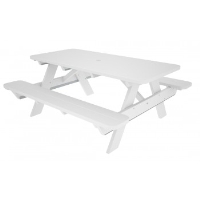 Picture of Polywood Park PT172, Outdoor Recycled Plastic Commercial 6' Picnic Table