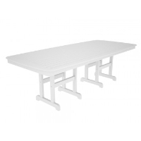 Picture of Polywood Nautical NCT4496, Outdoor Recycled Plastic 44" x 96" Dining Table