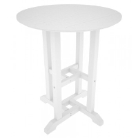 Picture of Polywood RT124, Outdoor Recycled Plastic 24" Round Dining Table