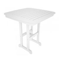 Picture of Polywood Nautical NCRT37, Outdoor Recycled Plastic 37" Counter Dining Table