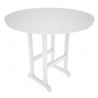 Picture of Polywood RBT248, Outdoor Recycled Plastic 48" Round Bar Table