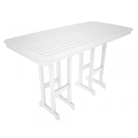 Picture of Polywood Nautical NCBT3772, Outdoor Recycled Plastic 37" x 72" Bar Table
