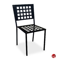 Picture of Homecrest Manhattan CH590, Outdoor Steel Cafe Stackable Dining Side Chair