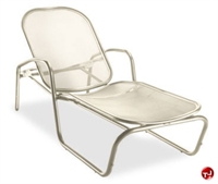Picture of Homecrest Passport 2G400, Outdoor Aluminum Mesh Stackable Chaise Lounge