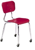 Picture of Scholar Craft 130 Series, 137-C Poly Plastic Classroom Armless Mobile Chair