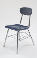 Picture of Scholar Craft CDF 1400 Series, CD1415 Armless V Back Bookrack Classroom Chair