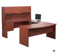 Picture of Bestar Harmony 52411, 52411-39, U Shape Laminate Desk Computer Workstation