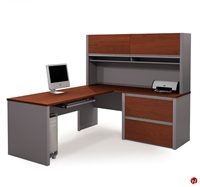 Picture of Bestar Connexion 93867,93867-39 Contemporary L Shape Computer Desk Workstation