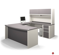 Picture of Bestar Connexion 93879,93879-59 Contemporary U Shape Computer Desk Workstation