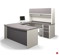 Picture of Bestar Connexion 93881,93881-59 Contemporary U Shape Computer Desk Workstation