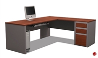 Picture of Bestar Connexion 93882,93882-39 Contemporary L Shape Computer Desk Workstation