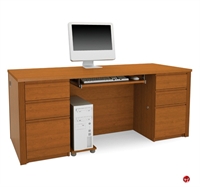 Picture of Bestar Prestige 99850, 99850-76 , Double Pedestal Computer Office Desk