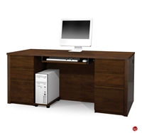 Picture of Bestar Prestige 99850, 99850-69, Double Pedestal Computer Office Desk