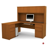 Picture of Bestar Prestige 99852, 99852-76, L Shape Office Computer Desk Workstation