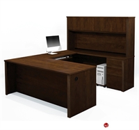 Picture of Bestar Prestige 99853, 99853-69, U Shape Office Computer Desk Workstation