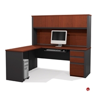 Picture of Bestar Prestige 99872, 99872-39, L Shape Office Computer Desk Workstation