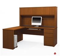 Picture of Bestar Prestige 99872, 99872-76, L Shape Office Computer Desk Workstation