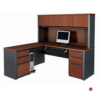 Picture of Bestar Prestige 99877, 99877-39, L Shape Office Computer Desk Workstation