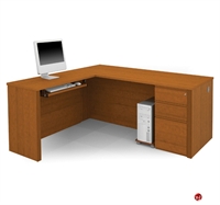 Picture of Bestar Prestige 99879, 99879-76, L Shape Office Computer Desk Workstation