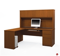 Picture of Bestar Prestige 99881, 99881-76, L Shape Office Computer Desk Workstation