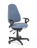 Picture of 24 Hour Mid Back Ergonomic Multi Function Office Task Chair