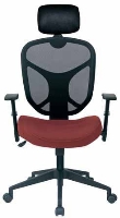 Picture of Mid Back Ergonomic Office Mesh Task Chair, Headrest