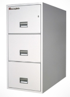 Picture of Sentry Safe 3T3120, 31"D 3 Drawer Letter 2 Hour Fire File Cabinet 