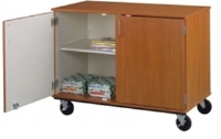 Picture of 36"H Closed Mobile Storage Cabinet