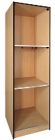 Picture of Ironwood 510-10-O, 3 Compartment Open Music Storage Cabinet