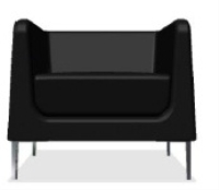 Picture of Valore European Flair BL-BSHN, Reception Lounge Lobby Club Chair