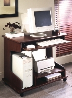 Picture of Ironwood TBDUD, Mobile Tower Buddy Computer Desk Workstation