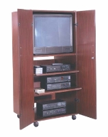 Picture of Ironwood VC2, Mobile Video Cabinet with Doors